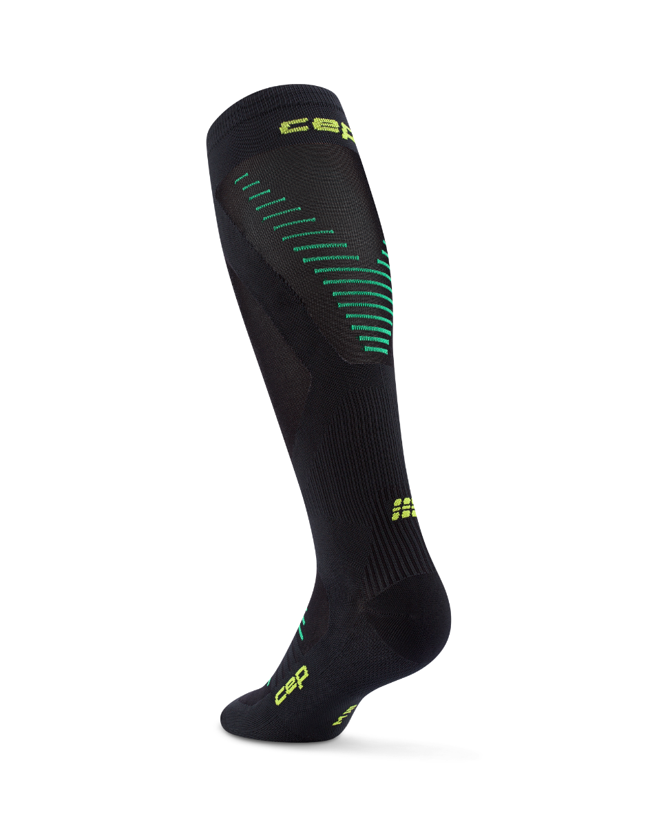 CEP Pro Run Ultralight Compressiekousen - zwart