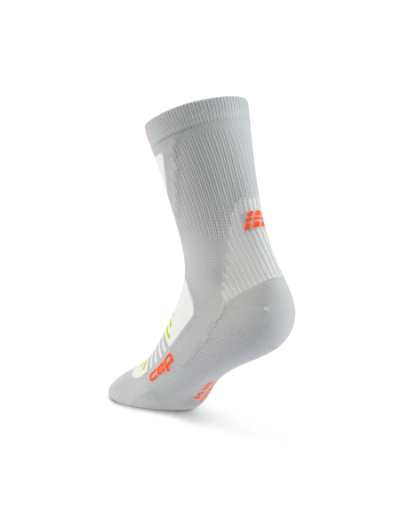CEP Pro Run Ultralight Mid Cut Sokken - grijs
