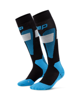 CEP Ski Merino Skisokken 3.0 - zwart/blauw