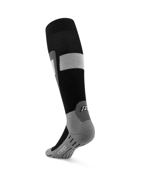 CEP Ski Merino Skisokken 3.0 - zwart/grijs