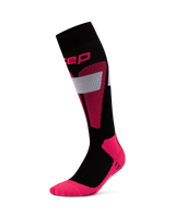 CEP Ski Merino Skisokken 3.0 - zwart/roze