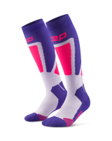 CEP Ski Thermo Skisokken 4.0 - paars/roze