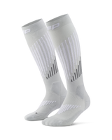 CEP Ski Touring Merino Skisokken 3.0 - grijs/wit