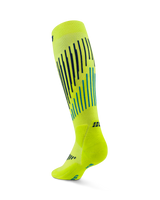 CEP Ski Touring Merino Skisokken 3.0 - lime/blauw