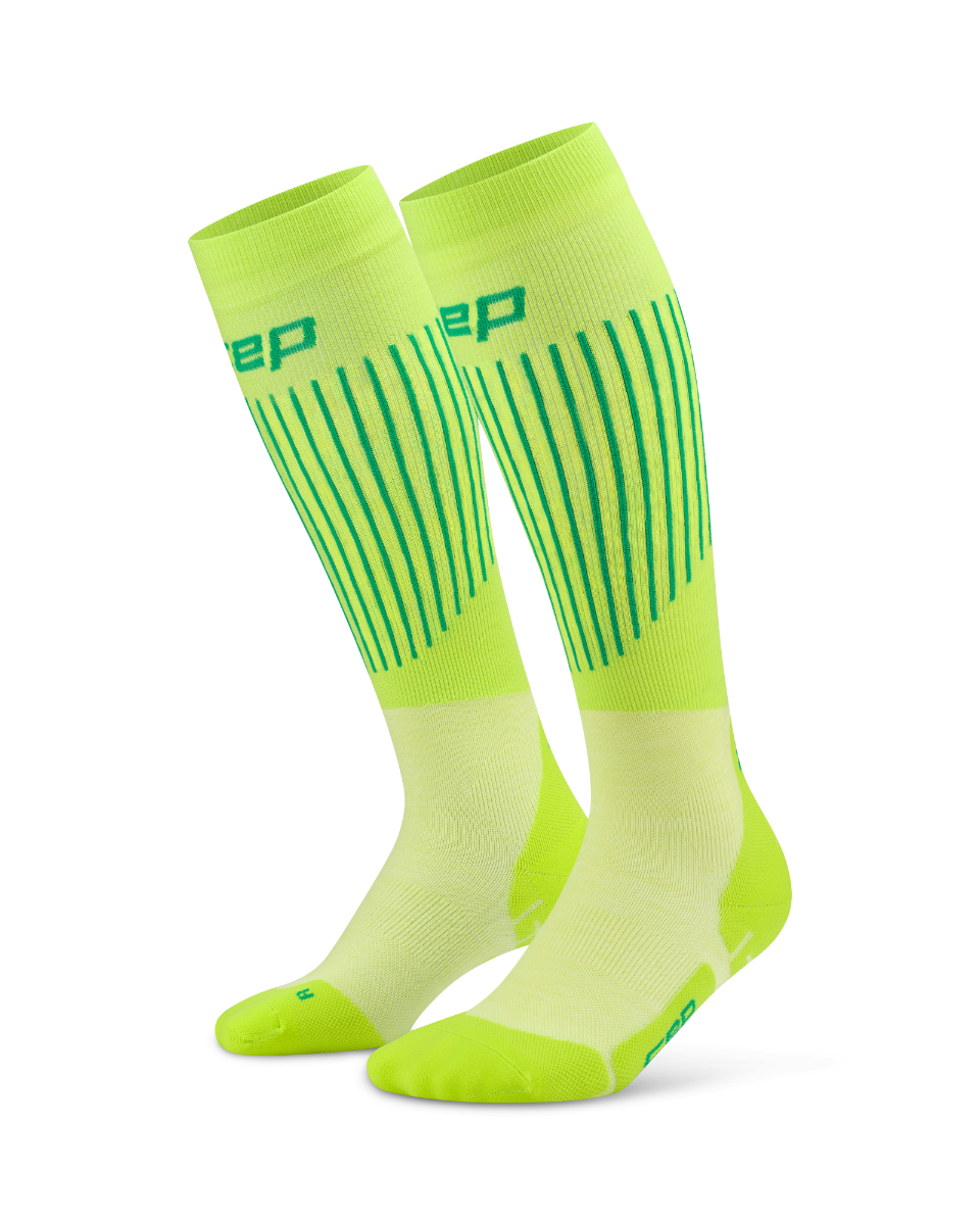 CEP Ski Ultralight Skisokken 3.0 - lime/groen