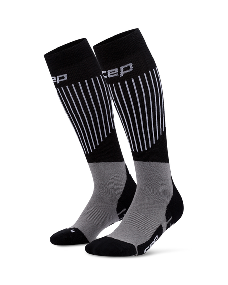 CEP Ski Ultralight Skisokken 3.0 - zwart/grijs