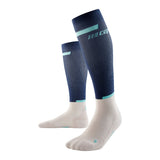 CEP Compressiekousen The Run - Blauw/Wit
