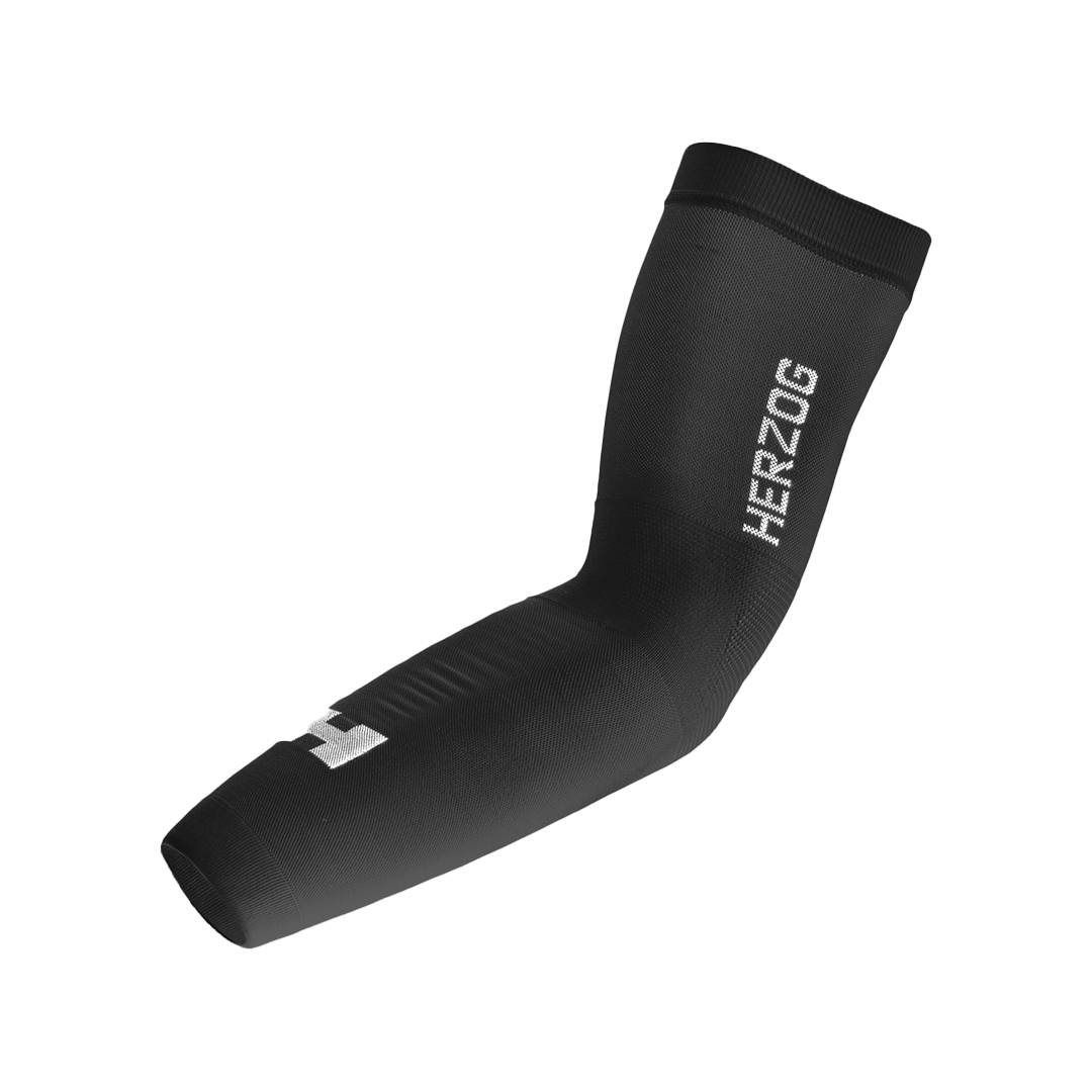 Herzog PRO Compressie Arm sleeves - zwart