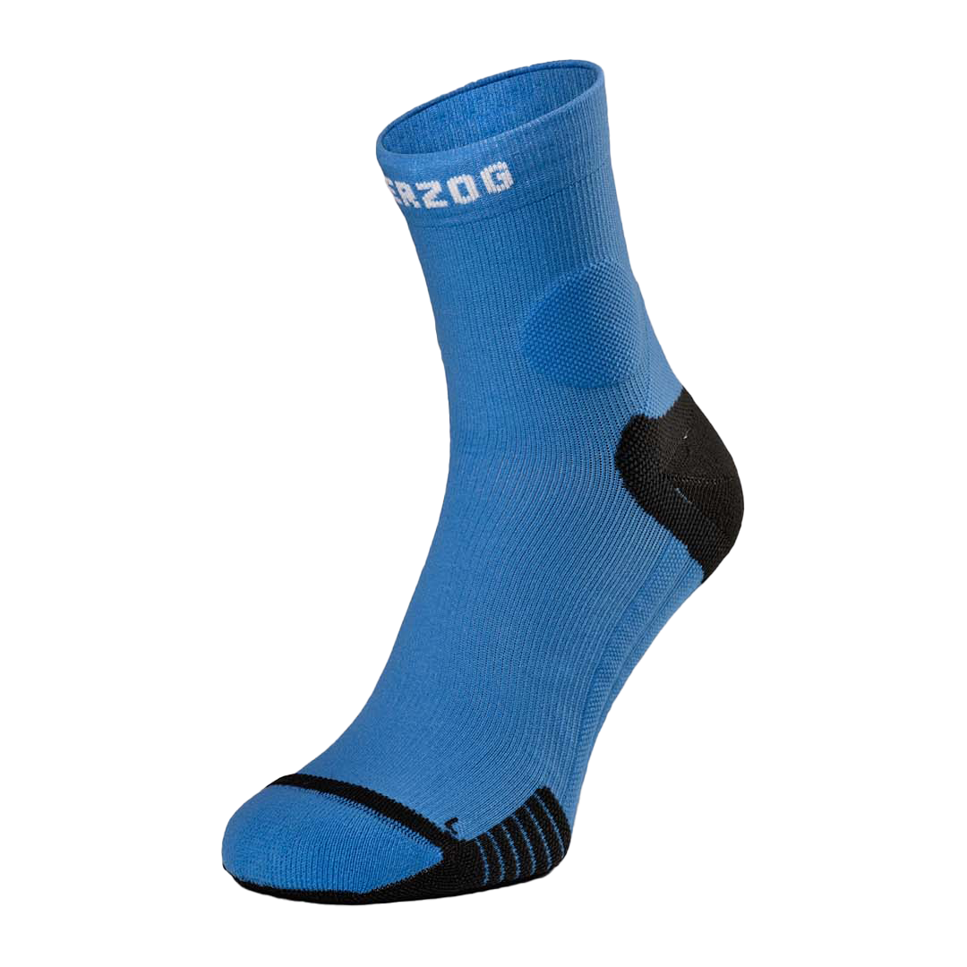 Herzog PRO Compressie Enkelsokken blauw