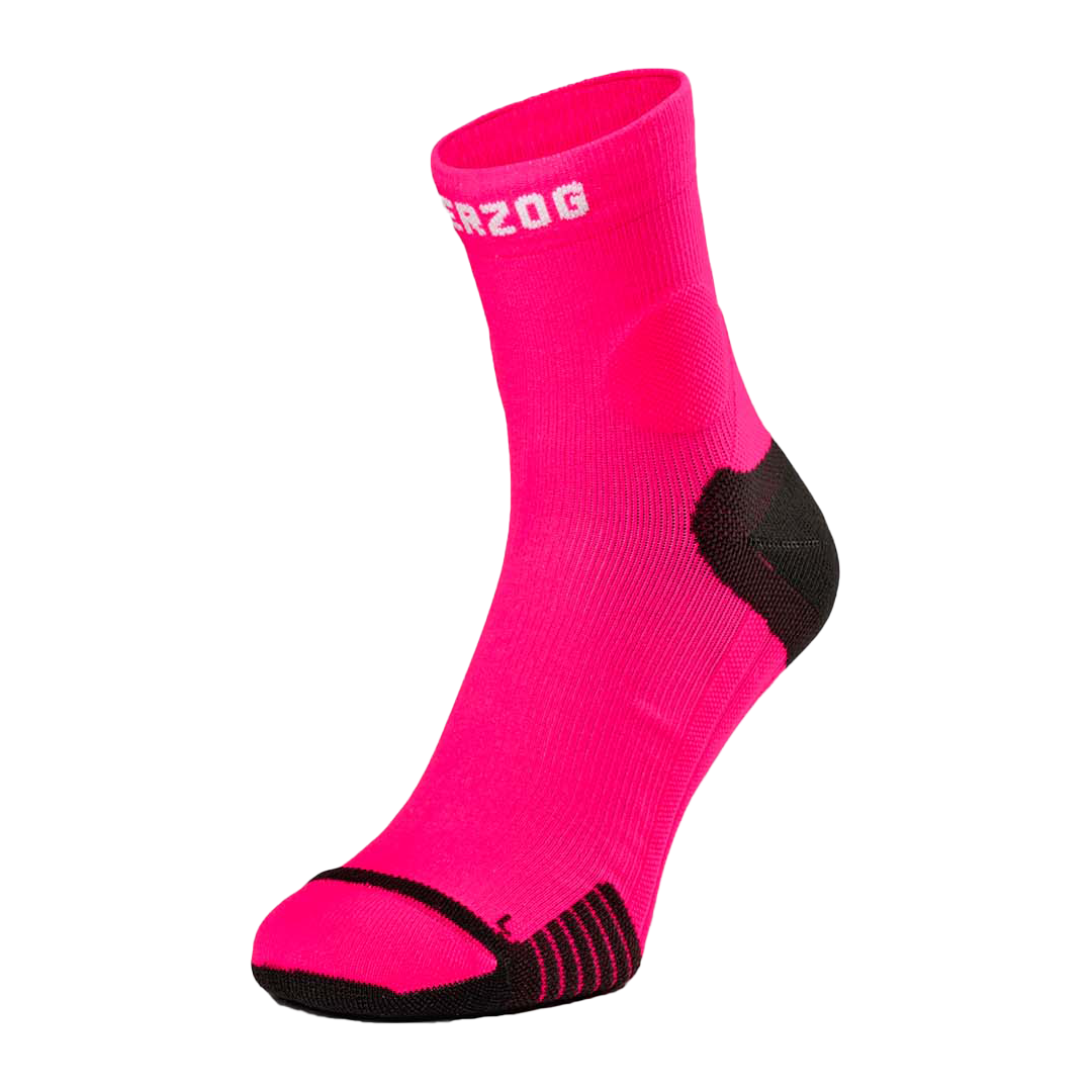 Herzog PRO Compressie Enkelsokken roze