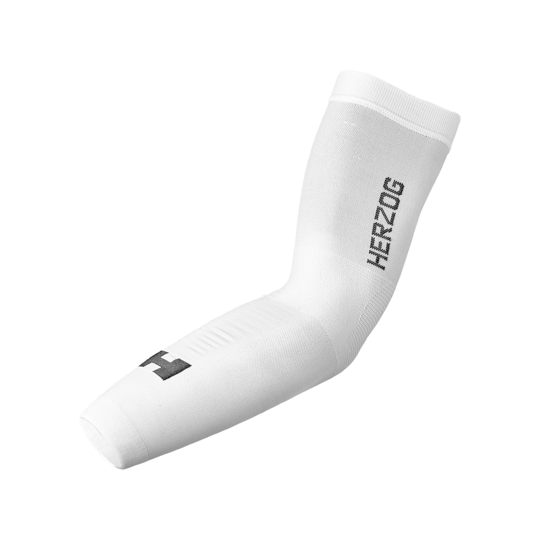 Herzog PRO Compressie Arm sleeves - wit