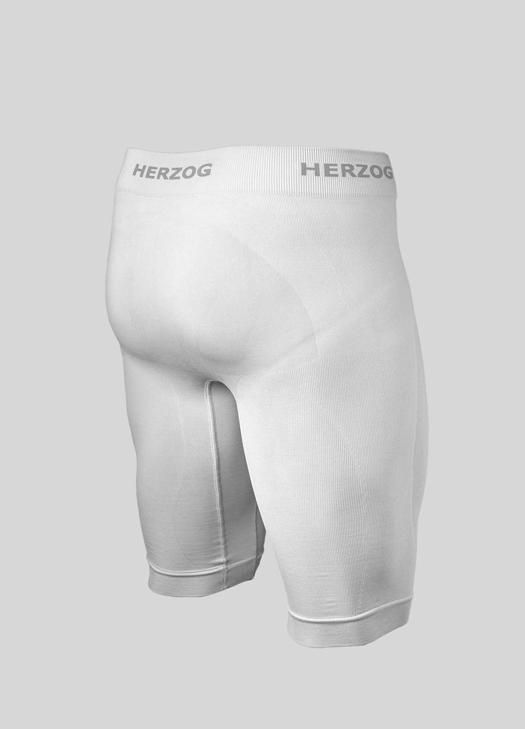 Herzog PRO Sport Compressiebroek - wit