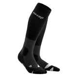 CEP Hiking Merino Compressiekousen - Zwart/Grijs