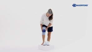 Bauerfeind GenuTrain A3 Kniebrace - titan video