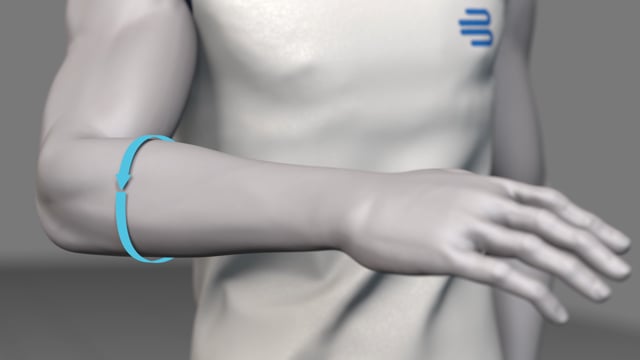 Bauerfeind Sports Elbow Strap Tennisarmbrace - zwart video