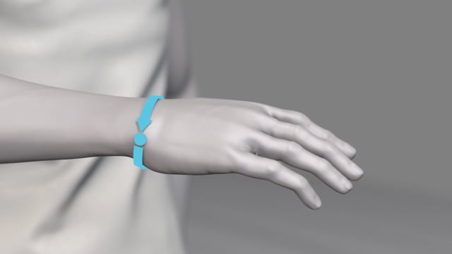 Bauerfeind Sports Wrist Strap Polsbandage - roze video
