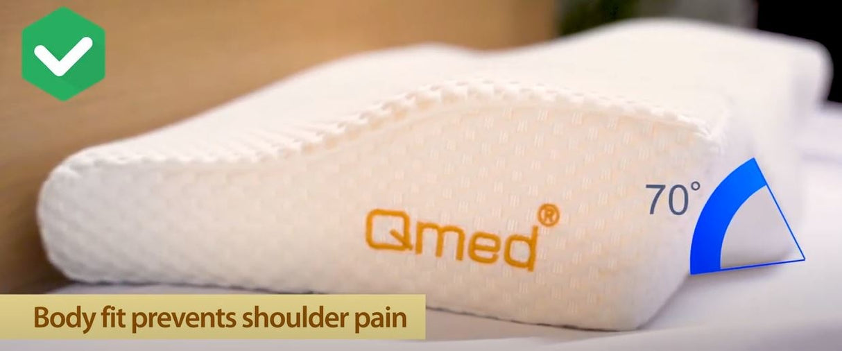 Qmed Ergo Traagschuim Hoofdkussen