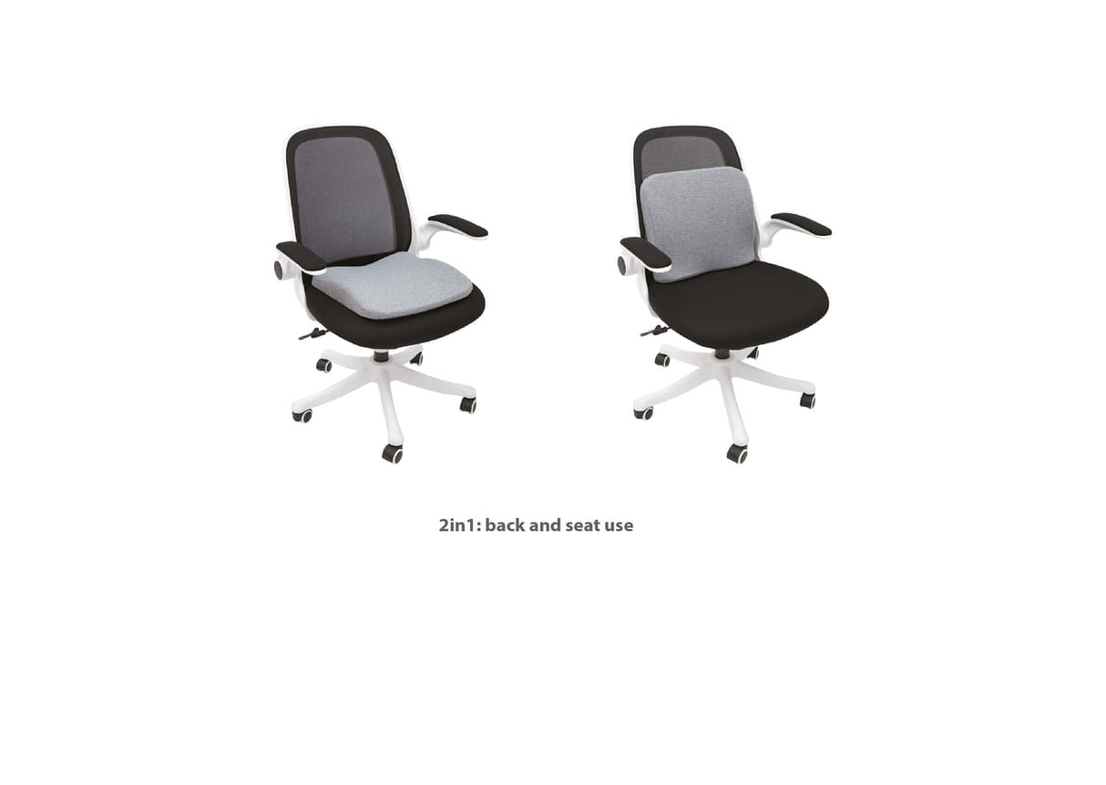 Qmed Memory foam Lendekussen / Zitkussen Combi