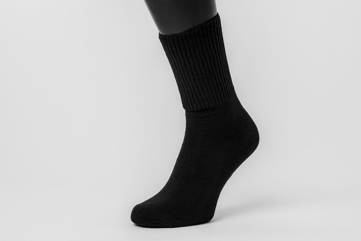 Reflexwear Diabetes sokken - zwart