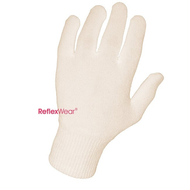 Reflexwear diabetes handschoenen met vingertop - natuur
