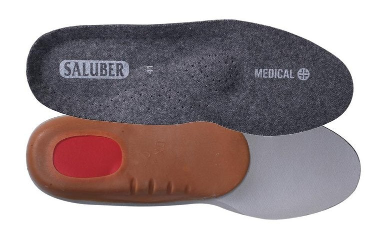 Saluber Thermo Doorgezakte Voorvoet Steunzool