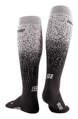 CEP Ski Merino Compressiekousen - Zwart/grijs