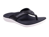 Spenco Slippers Yumi 2 dames - Gecko zwart