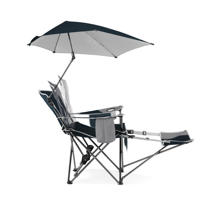 Sport-Brella Verstelbare Camping/Strandstoel met Parasol